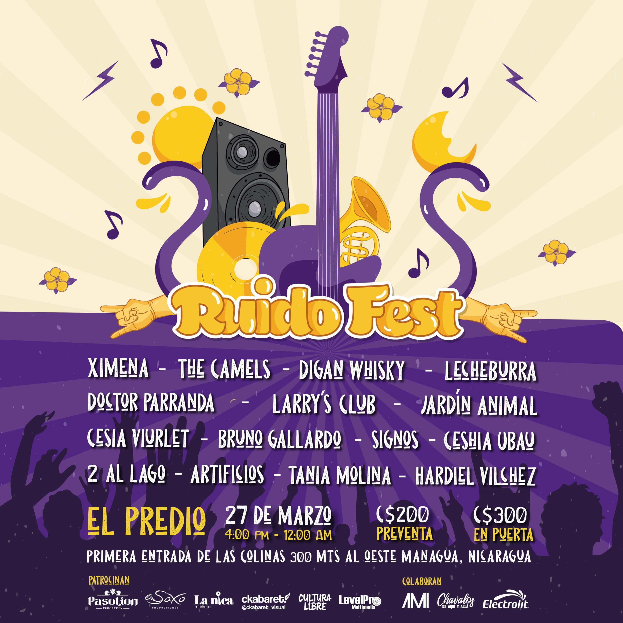 Ruido Fest, un festival de impulso y creación colectiva SaXo Producciones